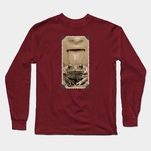 Toad Licker Long Sleeve T-Shirt by NeilGlover